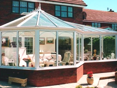 P Shape Conservatory Apple Home Improvements