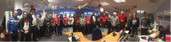 Christmas Jumper Day Mannequin Challenge