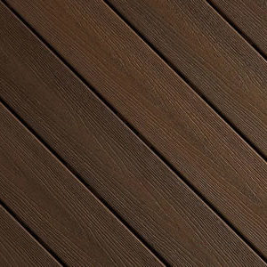 Espresso colour decking