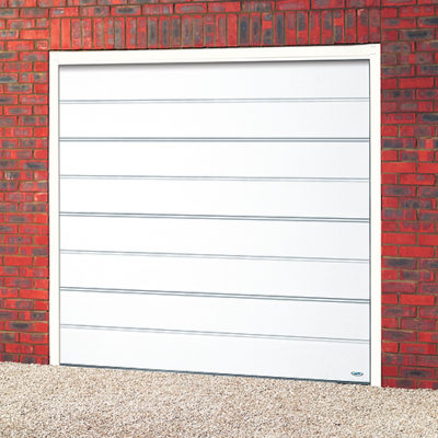 Large Rib Sectional Garage Door Apple Home Improvements